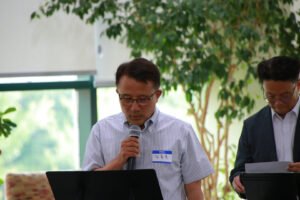 새가족 환영만찬 모습